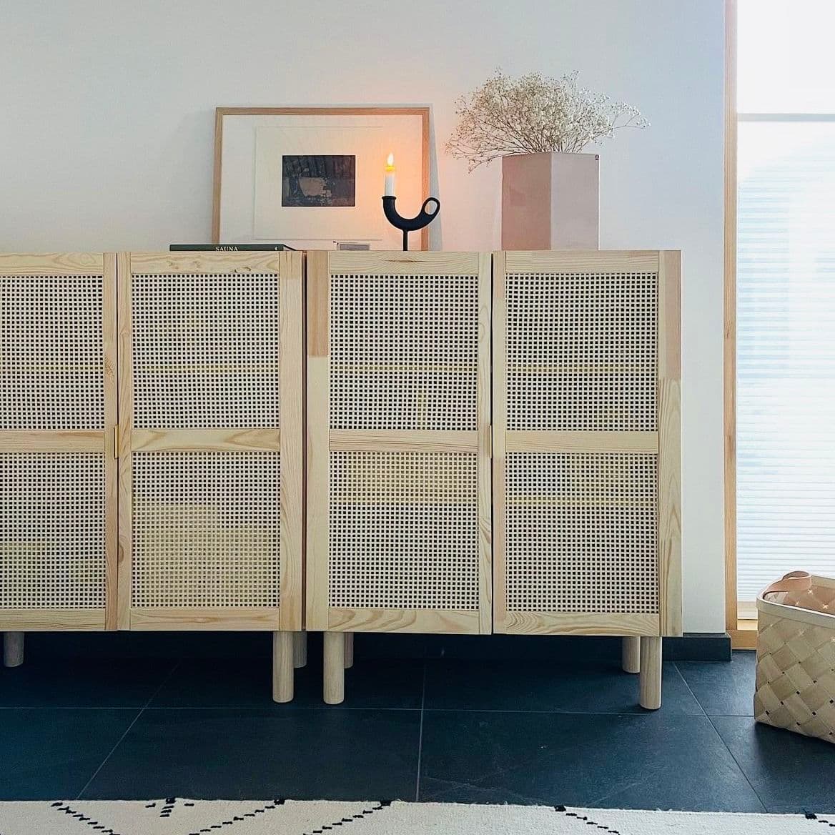 IKEA HAck - IKEA Ivar with furniture legs