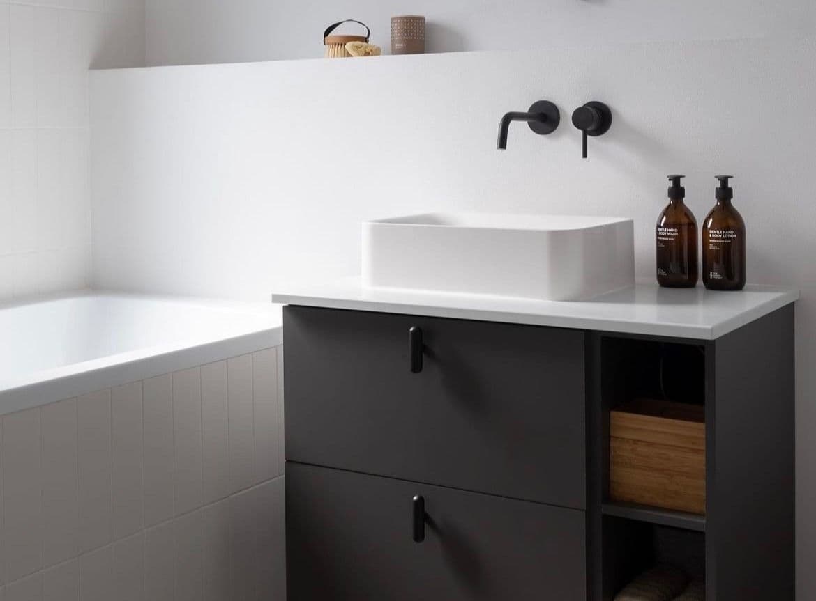 IKEA bathroom vanity knobs