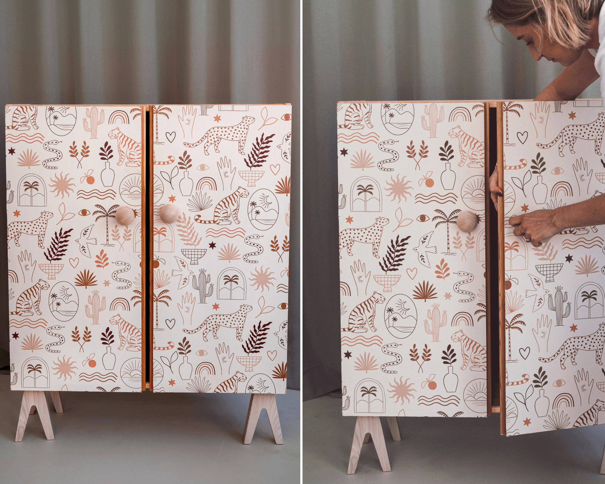 element of sun-cabinet wallpaper