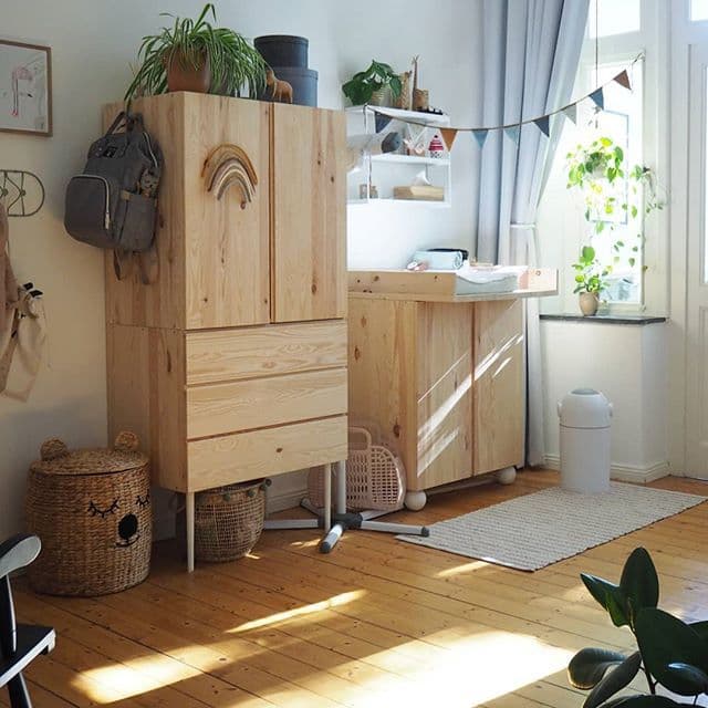 IKEA Ivar Hack with furniture legs