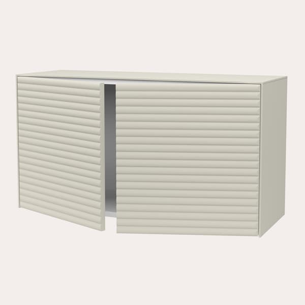 Bestå front Grid Faded Sand large